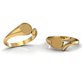 Austrian Gold Rings With Custom Areas